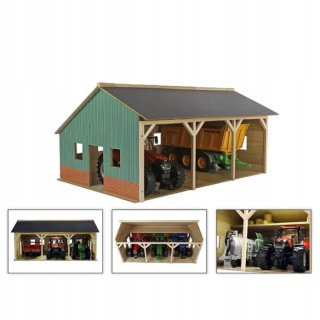 ND17_ZB-132921 Garáž pre 3 traktory 55x77,5x38cm