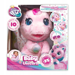 Nd17_zb-136890 My Baby Club Petz Unicorn Pink