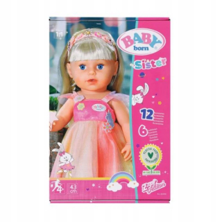 ND17_ZB-139327 Narodené dieťa? Doll Sister 43 cm