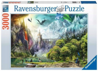 ND17_ZB-145236 Puzzle 3000EL Dragons Pravidlo 1646