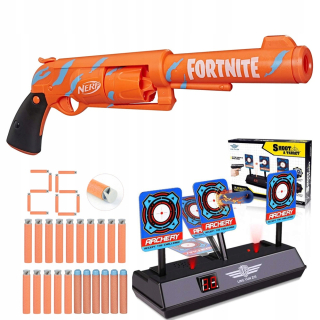Nerf Fortnite 6-SH F2678 + Elekte Dark + Arrows