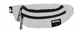 BUMBAG VRECKOVÝ PÁS BEDROVÁ TAŠKA BeUniq ŠEDÁ