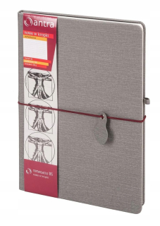 Poznámky B5 DOTS Renaissance Grey Antra, Antra