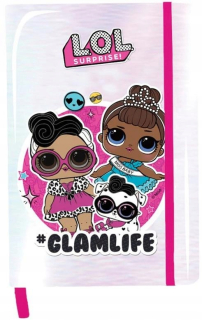 LOL A5 Paso Glitter Notebook