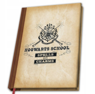 Poznámky Harry Potter Spell Notebook Charms Rokfort