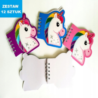Notebook „Unicorn“ - 12 ks.