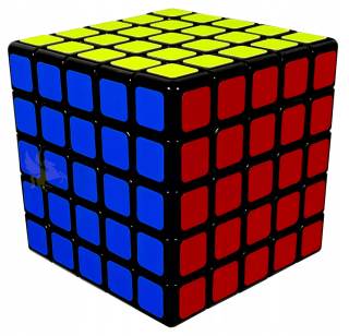 Nová logická kocka 5x5 veľmi rýchla čierna