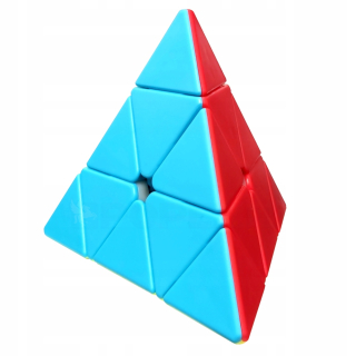 Nový pyraminx 3x3 farebná pyramída Fast