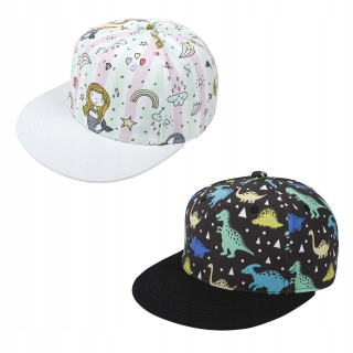 NOVÉ 2KS Dinosaur Kids Baseball Cap vyšíva