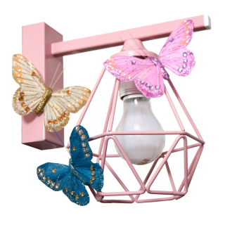 Nová nástenná lampa Butterfly 1 drôt - môžete LED LED