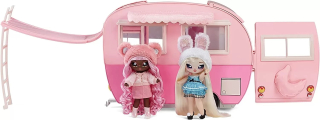 Na na prekvapenie mačiatka camper rosa con orecch