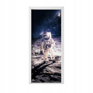Nálepka módny štýlový astronaut kosmos