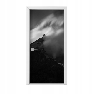 Nálepka dekorácie dekorácie vzor Top Mountain Fog