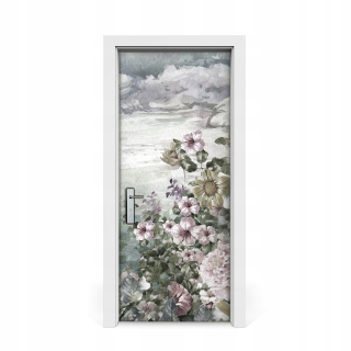 Nálepka na akvarely natretá lúka 85x205