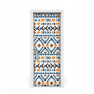 Boho Dverové nálepky Etnické motívy 75x205