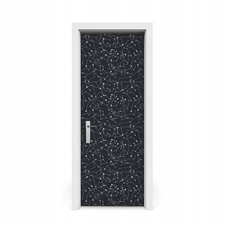 Nálepka na dvere Súhvezdie galaxie 75x205