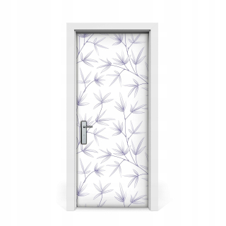 Dvere Sticker Leaf Art Modern 85x205