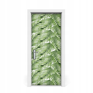 Nálepka na zelenú palmový list 85x205