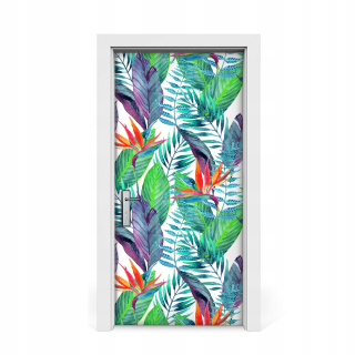 Dvere Sticker Birds Liss Painting 95x205