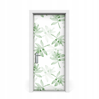 Tropické rastliny slepky na dvere 85x205