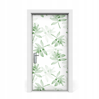 Tropické rastliny slepky na dvere 95x205