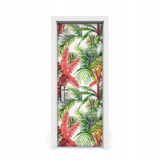 Nálepka na tropické dvere 75x205 Jungle