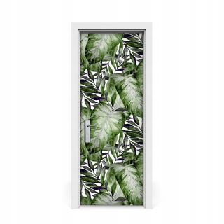 Nálepka na tropické dvere Monster 75x205