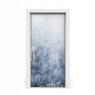 Krajina slepky na zimné dvere 95x205