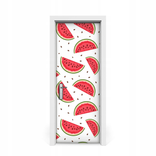 Nálepka na dvera Dvere Dvere Watermelon so semenami 75x205