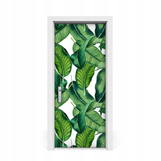 Listy na nálepku dverí Botanická dyha 85x205