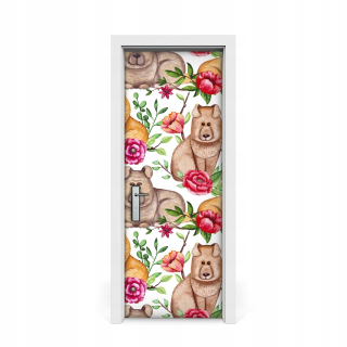 Dvera dýha dýha Chow Chow Dogs 75x205