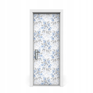 Nálepka na dvere dverí Dvere Dvere Delicate Flowers 75x205