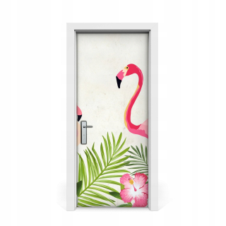 Nálepka na dýhu Two Flamingos 85x205