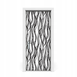 Dverové nálepky Wavy Lines 85x205