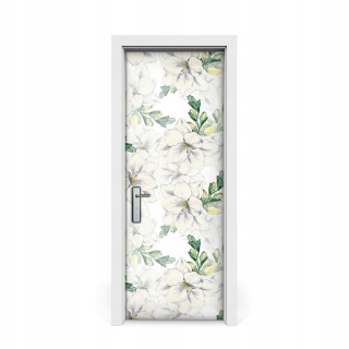 Nálepka na dvere frezja Flowers 75x205