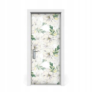 Nálepka na dvere frezja Flowers 85x205