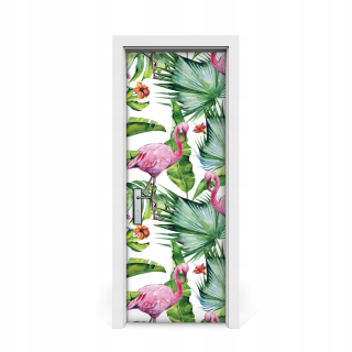 Listy dýhy dvery a plameniaky 75x205