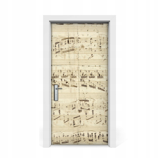 Vintage noty na dvery 95x205