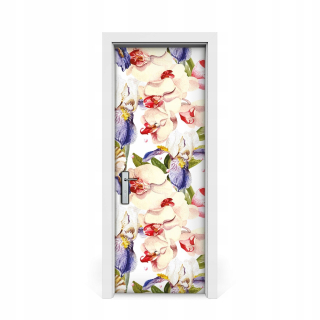 Orchidea 75x205 Nálepka na dvere