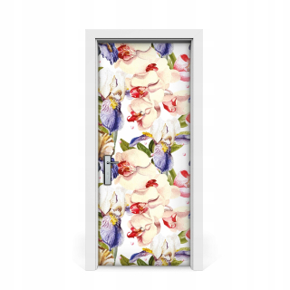 Orchidea 85x205 Nálepka na dvere