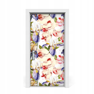Orchidea 95x205 Nálepka na dvere