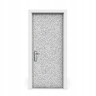 Farbovacie škvrny na slepky na dvere, bodky 85x205