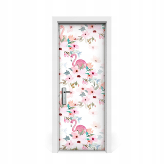 Pink Flaminga 75x205 ružová nálepka na plameň