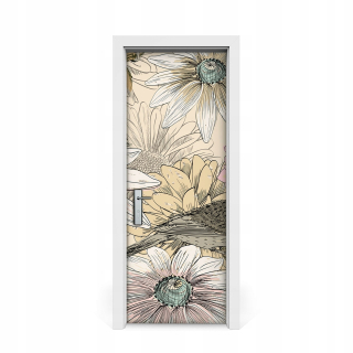 Náčrt na náčrtok dverí na skicu Birds 75x205