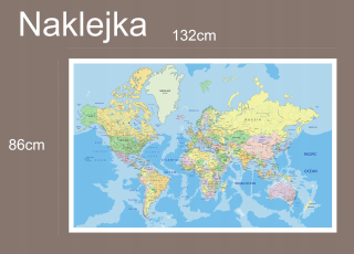 Mapa World Sterping World