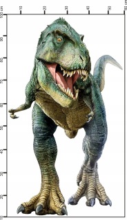 Nálepky XL Dinosauurs Dinosaur, T-Rex, Tyrannosaur