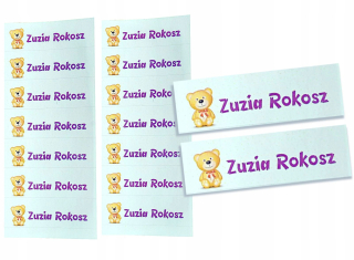 Cool farebné nálepky NAMES STICKERS HD 68ks