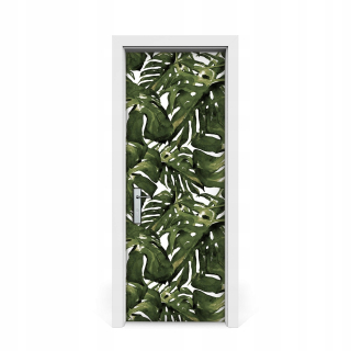 Nálepky na dvere Monster Leaf 75x205