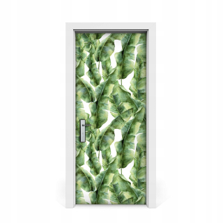 Slepky na dvere Palmové listy 85x205
