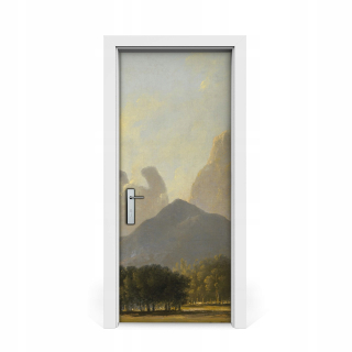 Nálepky na dvere, hory 85x205